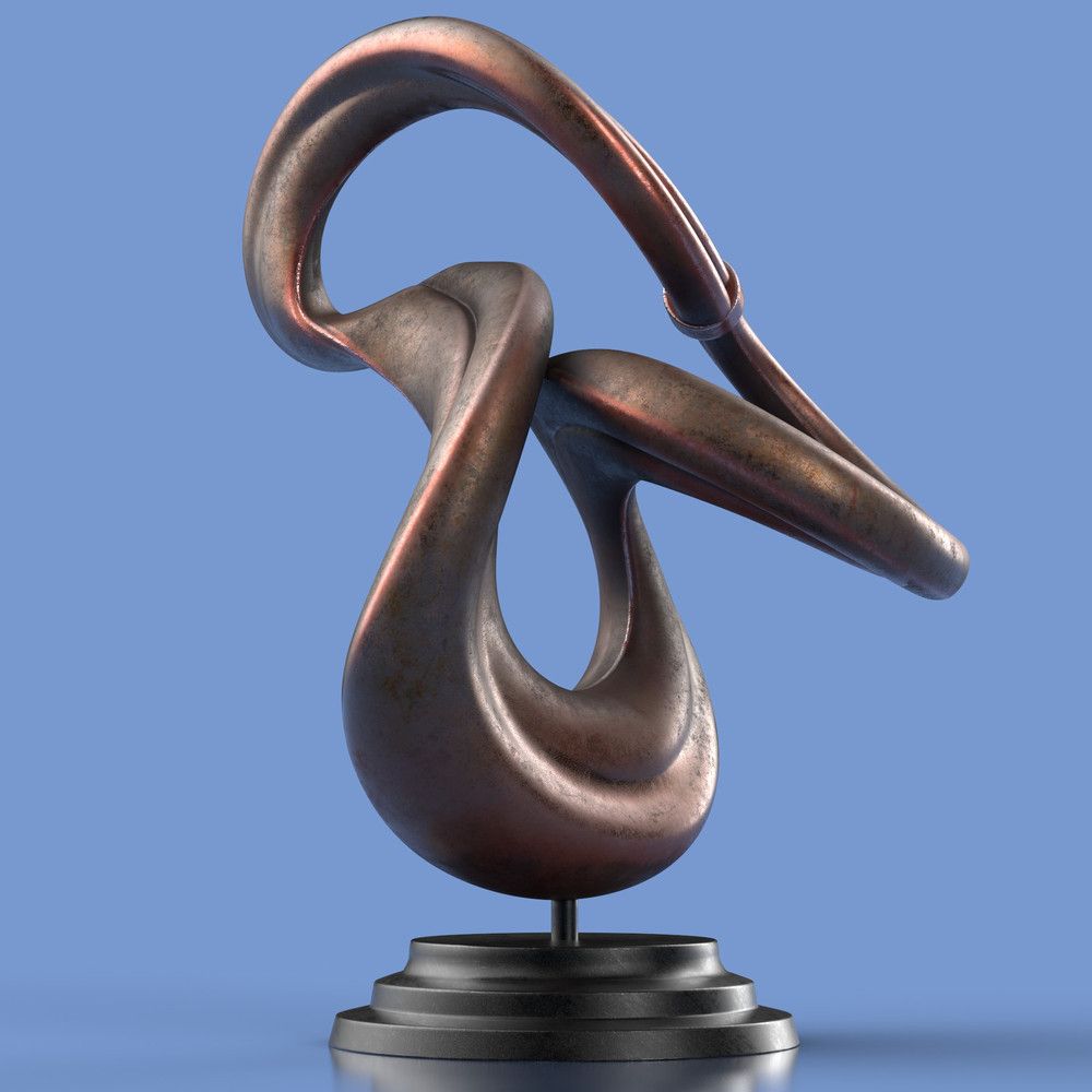 FLOW No. 1 — sculpture by Nils Hansen