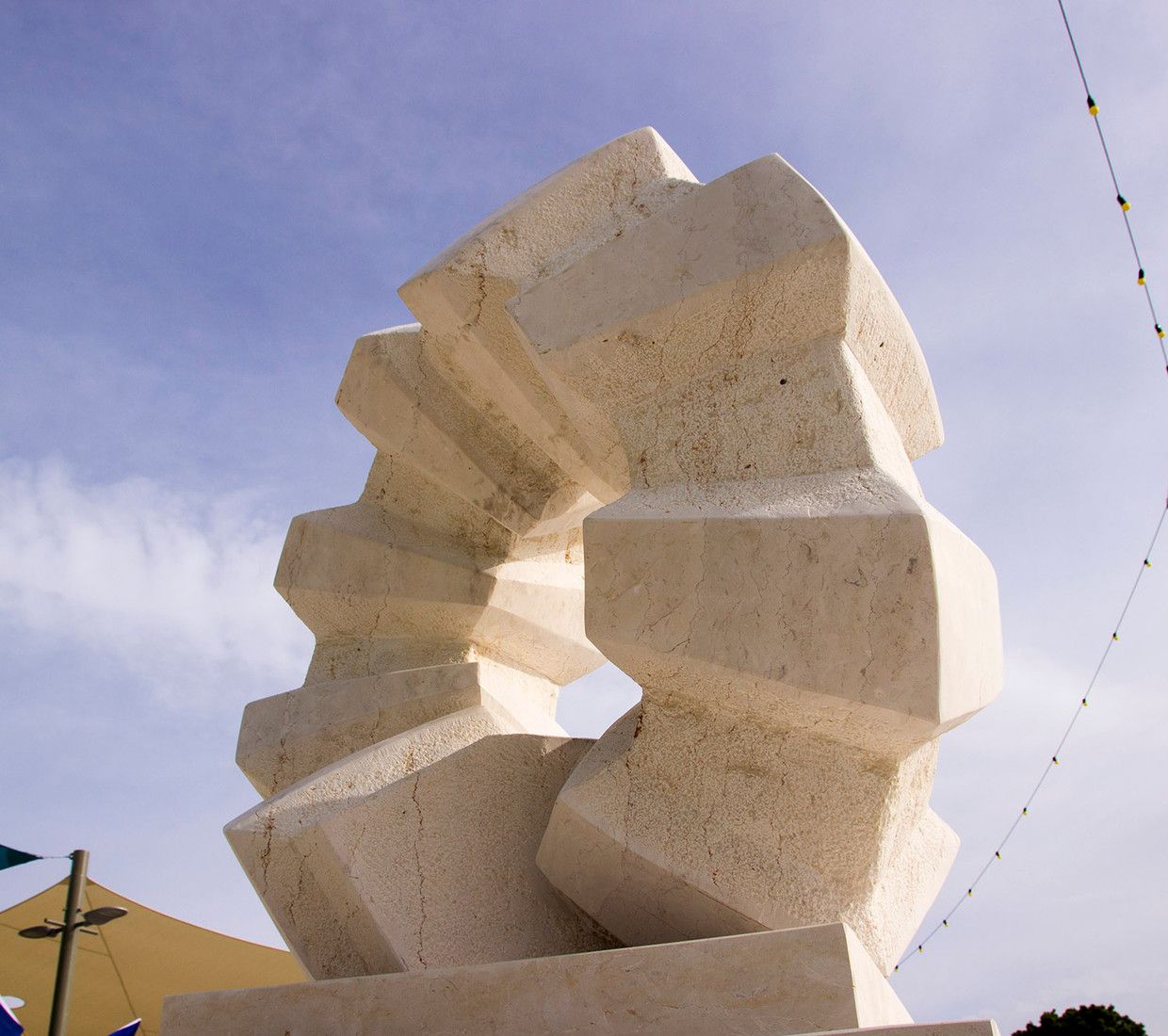 Out of the Box — sculpture by Nils Hansen