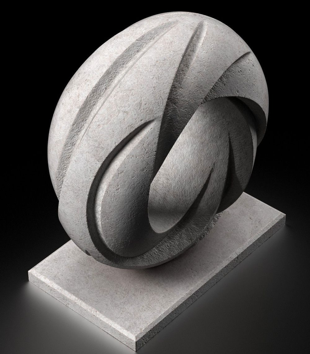 Abstract 2025-1 — sculpture by Nils Hansen